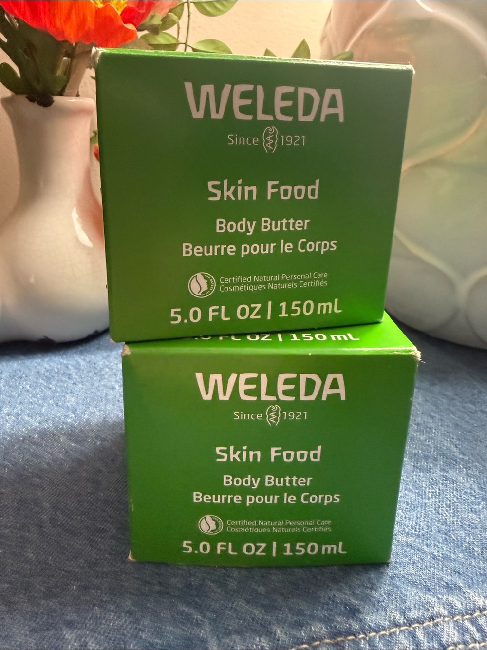 Weleda Skin Food Body Butter - Green Nourishing Moisturizer DUP- you get 2!!